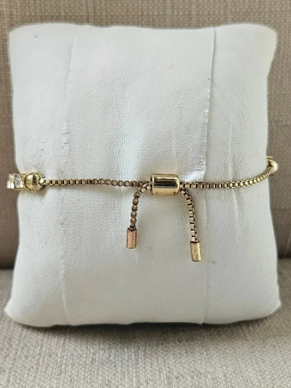 Fashion Bracelet Gold Tone Fashion Jewelry Wrist Band Size Adjustable Unbranded